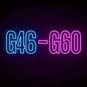 Neon Blue and Pink Sign